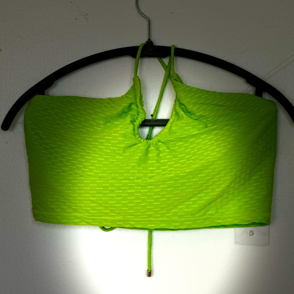 Buff Bunny halter swim tops